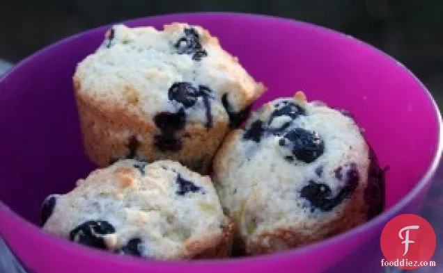 Blueberry-banana Muffins