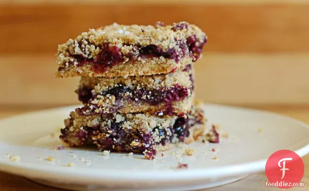Blueberry Crisp Bars