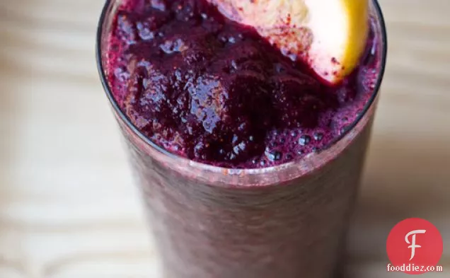 Blueberry Coconut Water Frosty