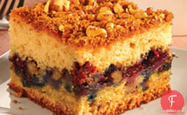 Blueberry Streusel Coffee Cake