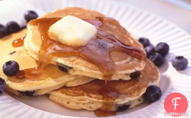 Blueberry Sour Cream Pancakes