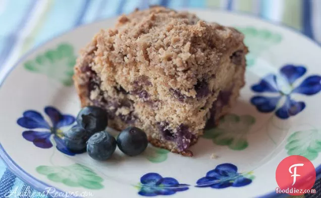 Whole Wheat Blueberry Buckle