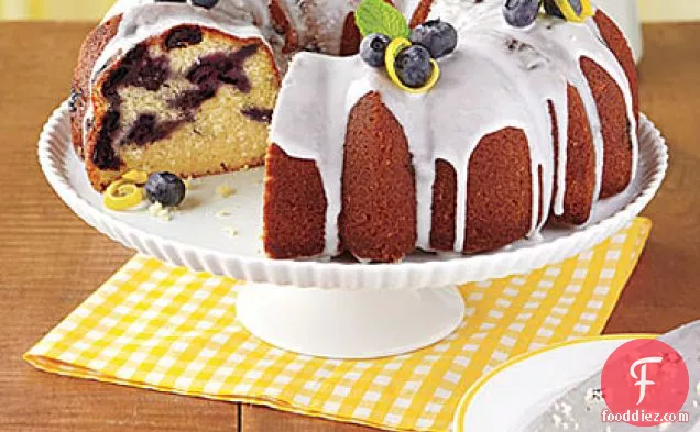 Lemon-Blueberry Bundt Cake