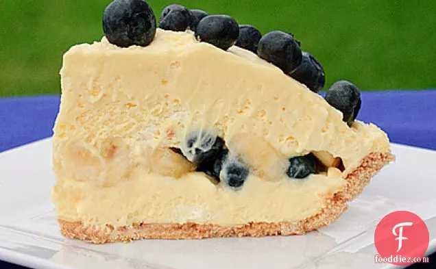 Blueberry Banana Cream Pie
