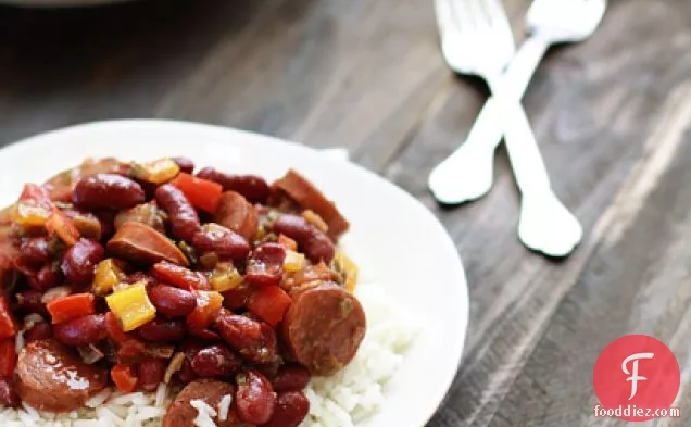 Red Beans And Rice With Andouille Sausage
