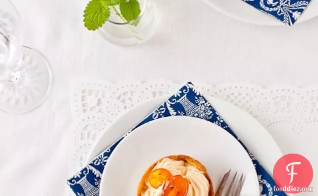 Calamansi Mousse Tartelettes With Candied Kumquats
