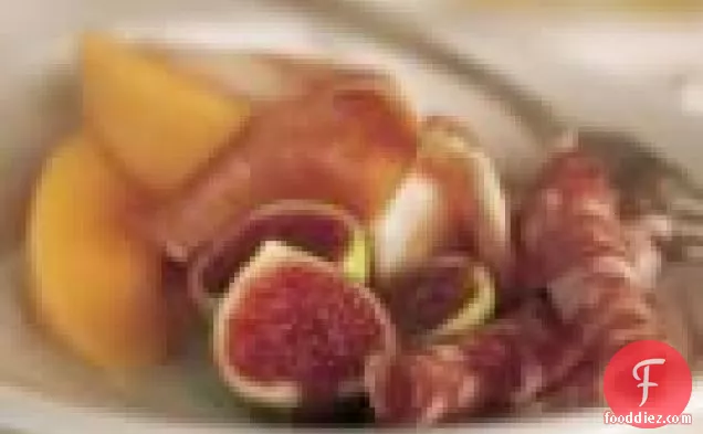 Prosciutto, Salami, Melon And Figs