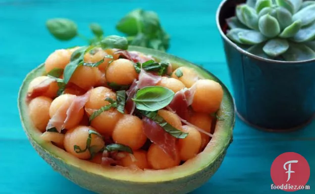 Melon And Prosciutto Salad