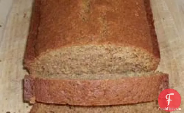 Cantaloupe Bread with Praline Glaze