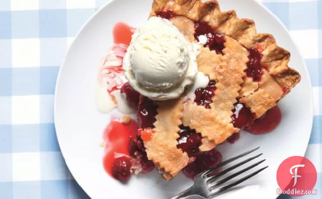 Classic Sour Cherry Pie With Lattice Crust