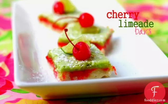 Cherry Limeade Bars