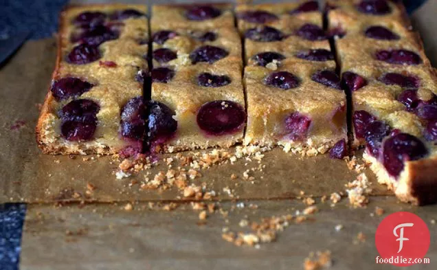Cherry Brown Butter Bars + New Video Project