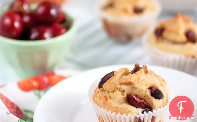 Gluten-free Cherry Almond Muffins Recipe
