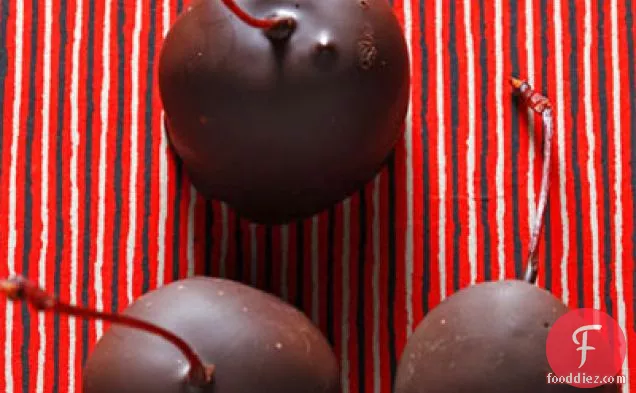 Chocolate-covered Cherry Cordials