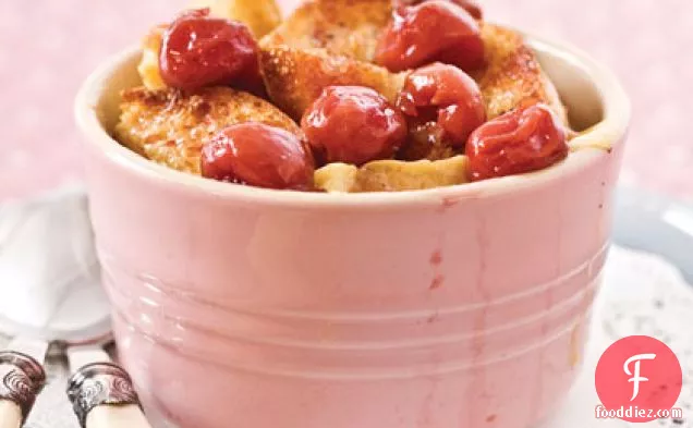 Cherry Bread Pudding