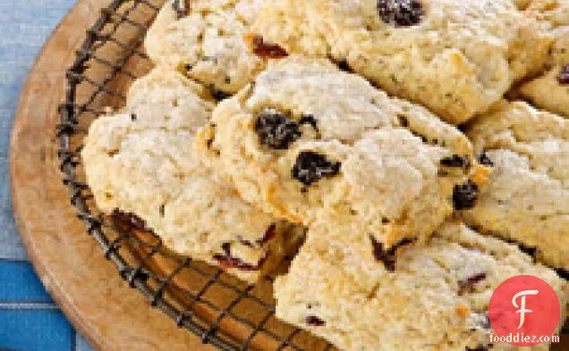 Oatmeal And Dried-cherry Biscuit Scones