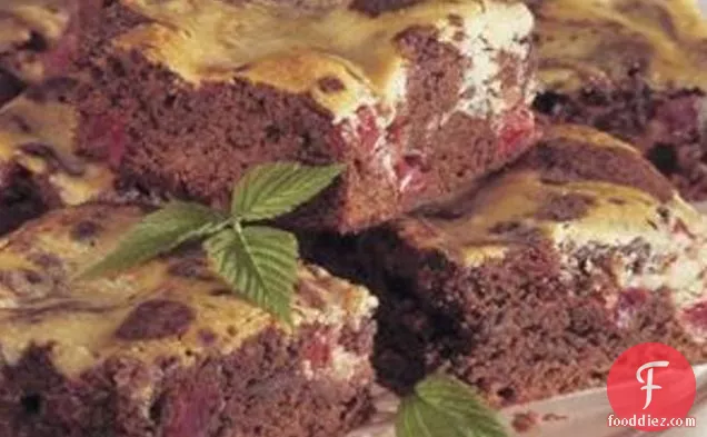 Marbled Cherry Brownies