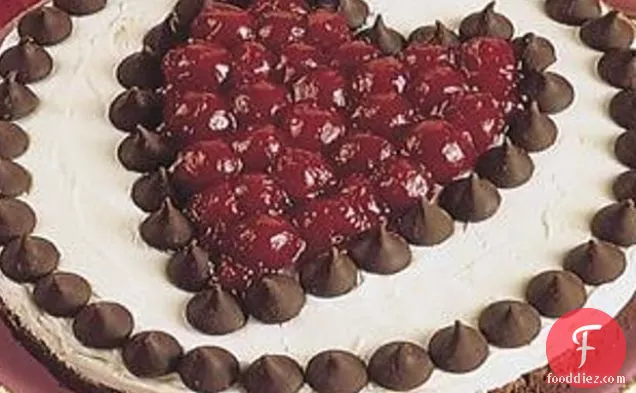 Chocolate And Cherries Fudge Torte