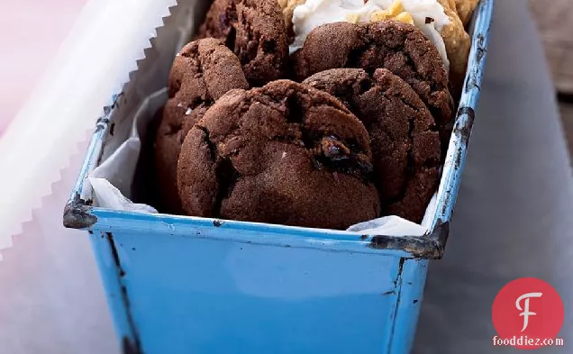 Chewy Chocolate-Cherry Cookies