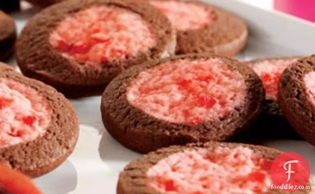 Chocolate-cherry Slice 'n' Bake Cookies