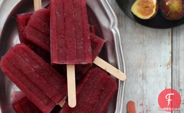 Fig And Clementine Port Wine Poptail