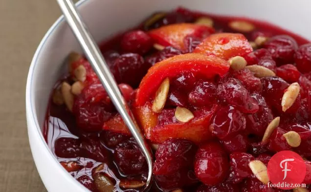 Cranberry, Clementine and Pumpkin Seed Conserve