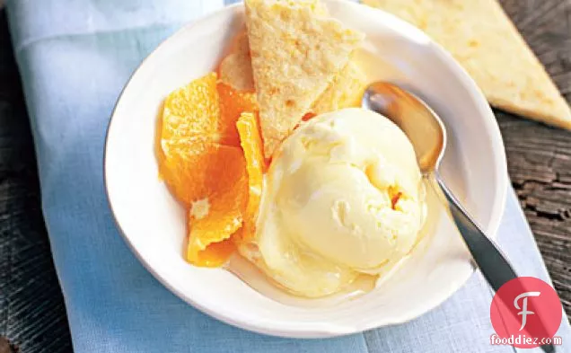 Shortbread with Oranges and Honey