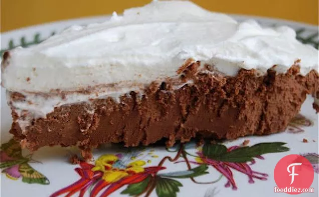 French Silk Pie With Coconut Crust
