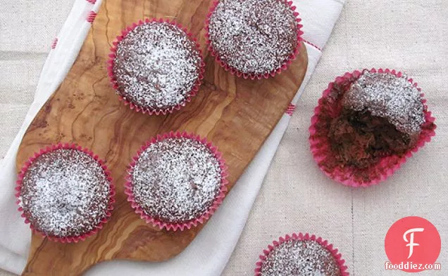 Coconut Raspberry Chocolate Muffins