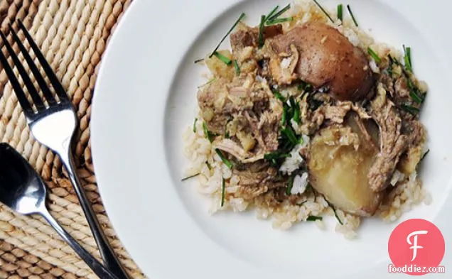 Slow Cooker Coconut & Green Curry Pork