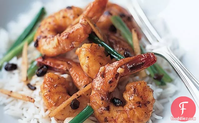 Shrimp in Black Bean Sauce