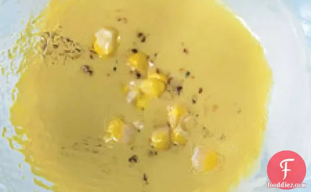 Chilled Corn And Coconut Soup