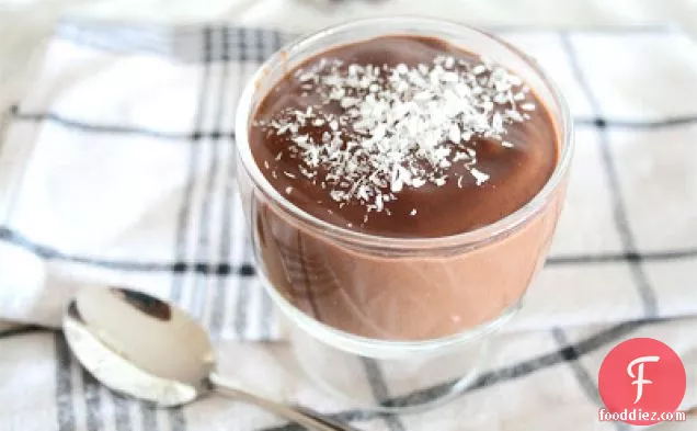 Vegan Chocolate Coconut Pudding