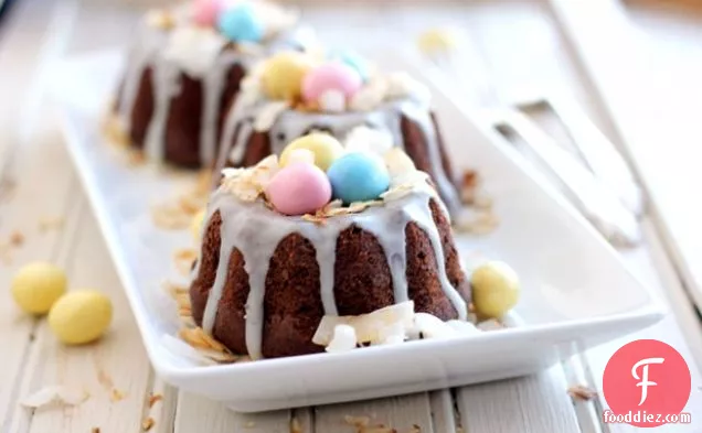 Easter Baby Bundt Cakes