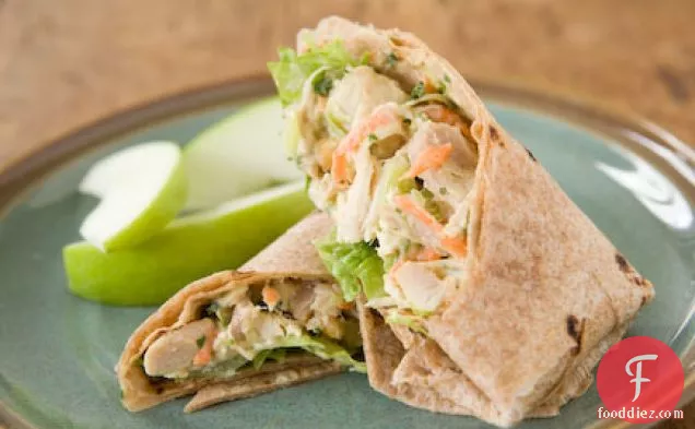 Coconut Curry Chicken Wraps