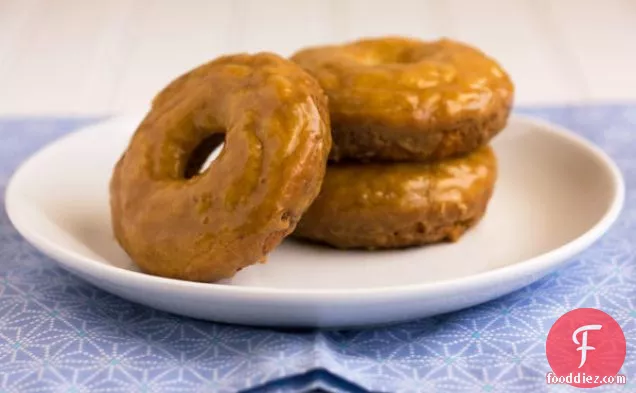 Baked Donuts With Espresso Glaze