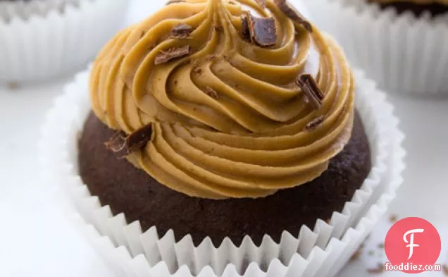 Chocolate Cupcakes With Coffee Icing