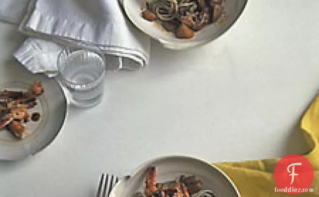 Paprika Shrimp With Walnuts
