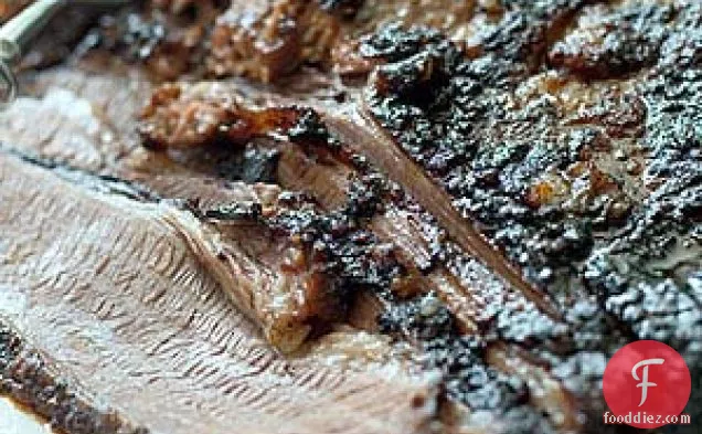 Coffee-rubbed Roasted Brisket