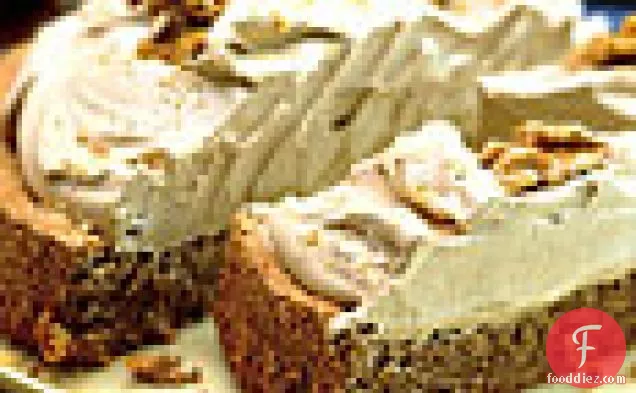 Walnut Torte with Coffee Whipped Cream