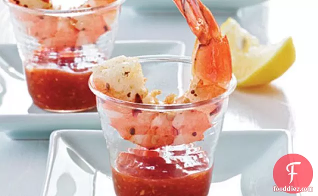 Shrimp with Zesty Cocktail Sauce