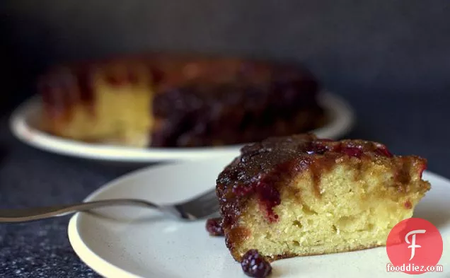 Upside-down Cranberry Cake