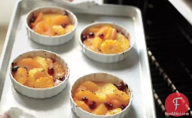 Broiled Citrus And Cranberries