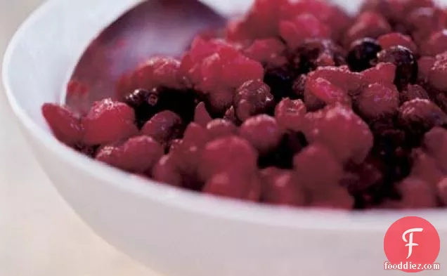 Anise Pear-Cranberry Sauce