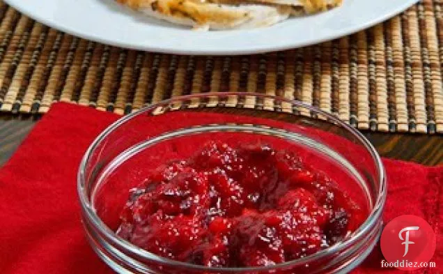 Gingered Cranberry Sauce