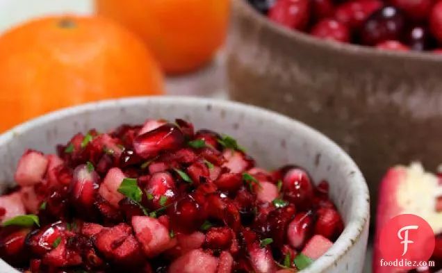 Pom-apple Cranberry Relish