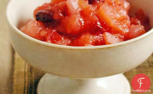 Pear-Cranberry Sauce
