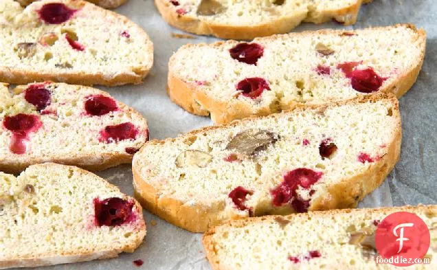 Fresh Cranberry And Chestnut Cantucci
