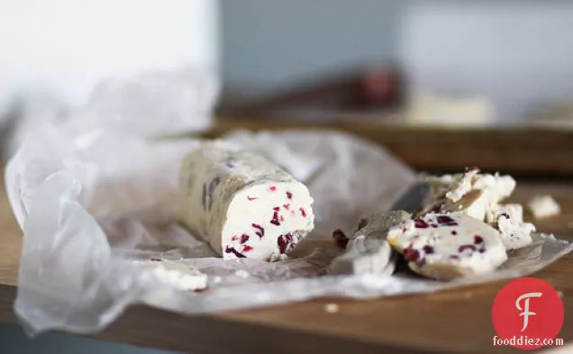 Cranberry Orange Shortbread Cookies