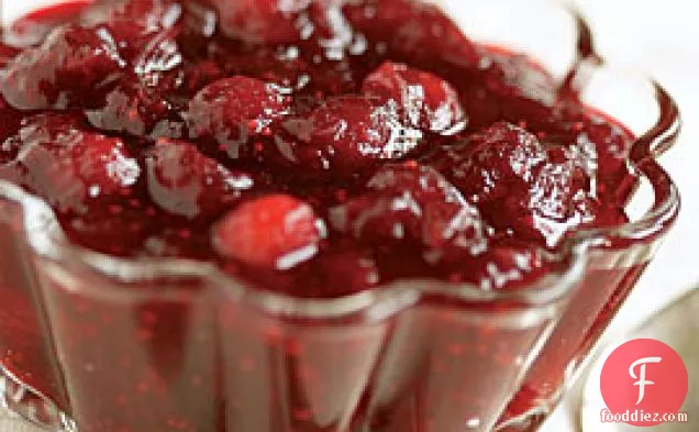 Cranberry Sauce With Star Anise & Port